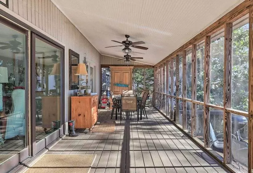 Pet Friendly Lake Sinclair Home W/ Boat Dock!
