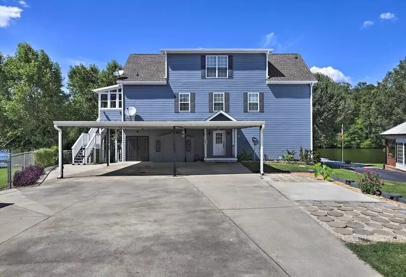 Waterfront Home On Jackson Lake W/ Dock