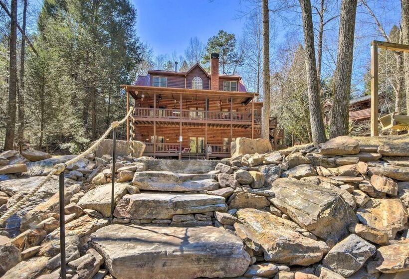 Private Cartecay River Home W/ Hot Tub & Game Room