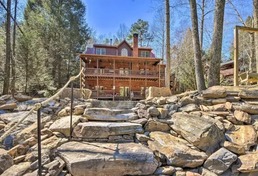 Private Cartecay River Home W/ Hot Tub & Game Room