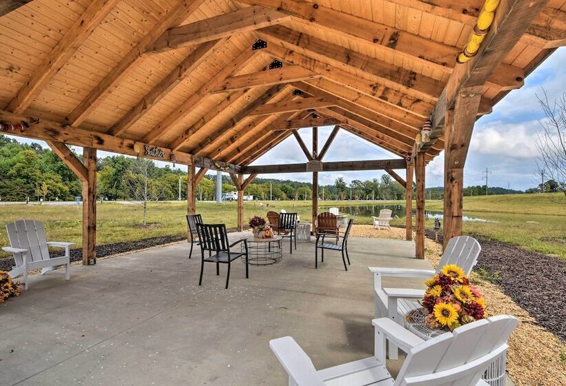 Secluded Morganton Tiny Home W/ Grills!