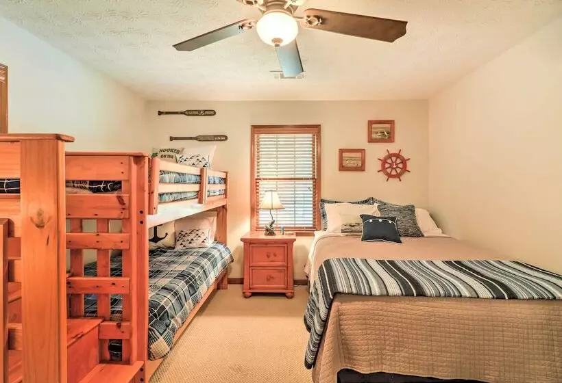 Waterfront West Point Lake Cabin W/ Private Dock!