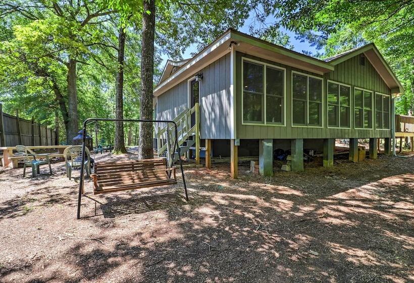 Waterfront West Point Lake Cabin W/ Private Dock!