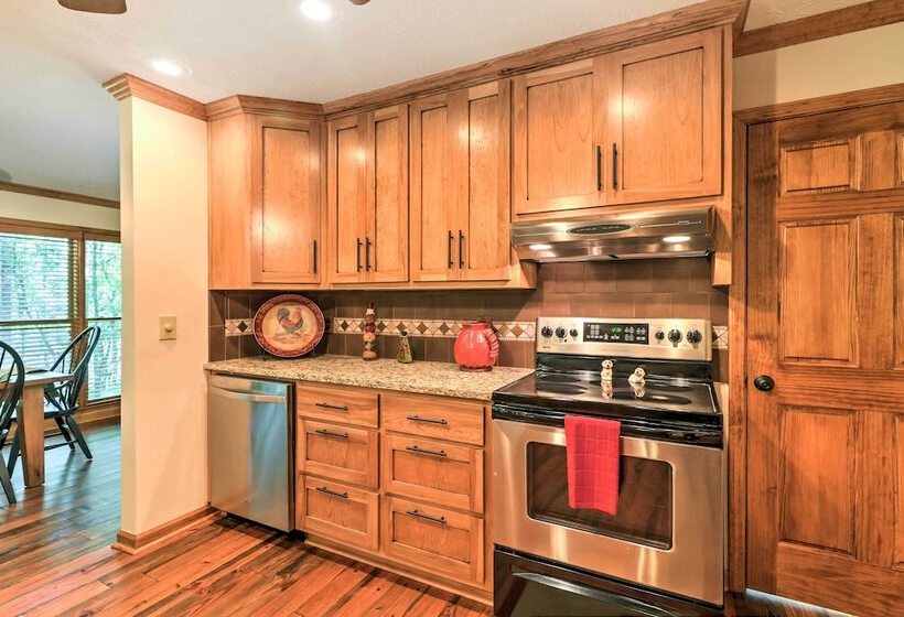 Waterfront West Point Lake Cabin W/ Private Dock!