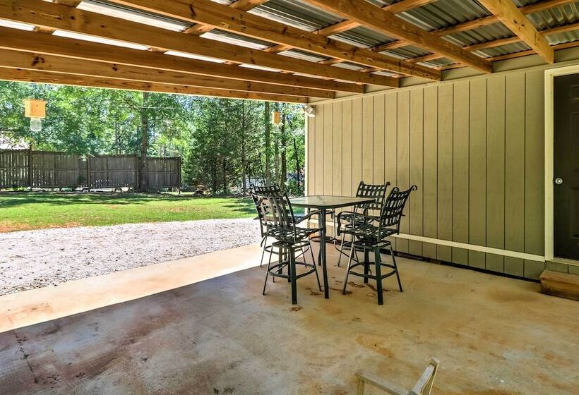 Waterfront West Point Lake Cabin W/ Private Dock!