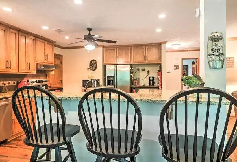 Waterfront West Point Lake Cabin W/ Private Dock!