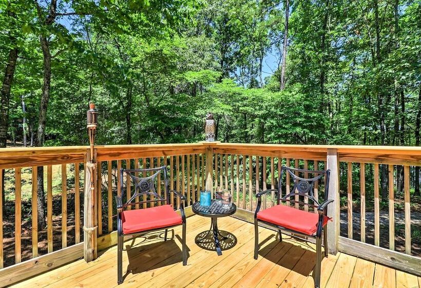 Waterfront West Point Lake Cabin W/ Private Dock!