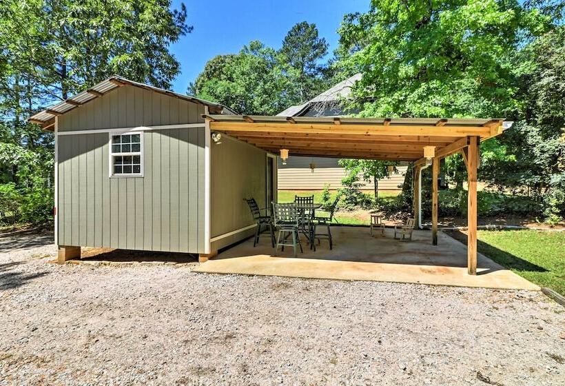 Waterfront West Point Lake Cabin W/ Private Dock!