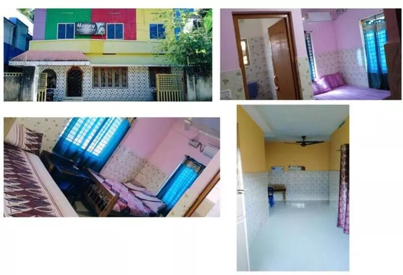 Aamiaismajoitus (B&B) Happy Tourist Home And Dormitory Neyyardam