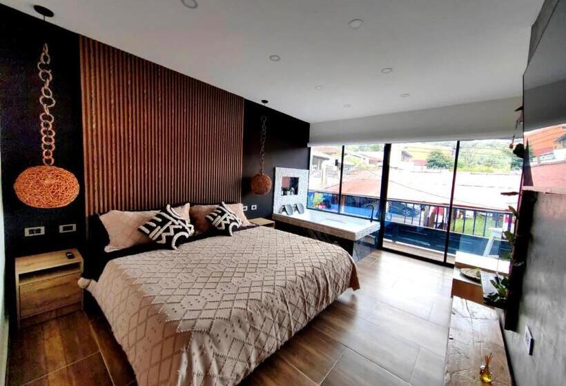 酒店 Habitacion Deluxe 2 Con Jacuzzi A 20 Mt Del Parque