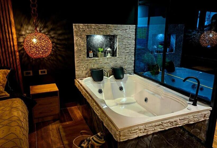 酒店 Habitacion Deluxe 2 Con Jacuzzi A 20 Mt Del Parque