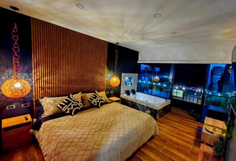 酒店 Habitacion Deluxe 2 Con Jacuzzi A 20 Mt Del Parque