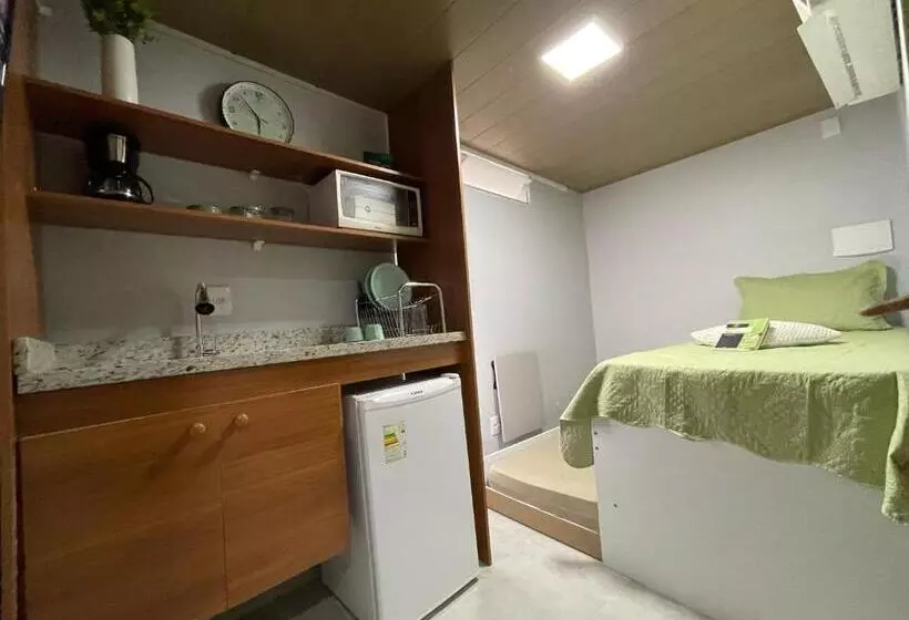 ペンション Suíte Independente Com Ar, Wifi, Smartv E Cozinha