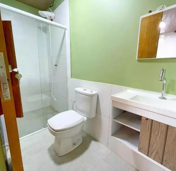 ペンション Suíte Independente Com Ar, Wifi, Smartv E Cozinha