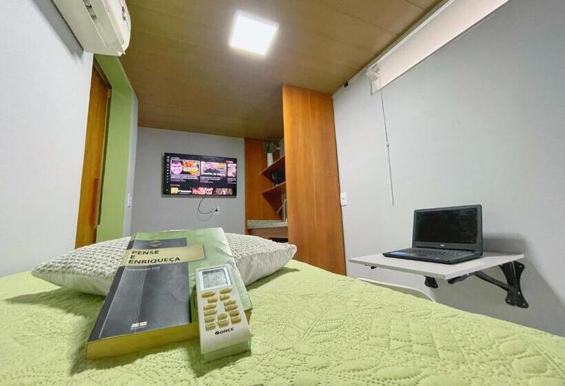 Pensionat Suíte Independente Com Ar, Wifi, Smartv E Cozinha