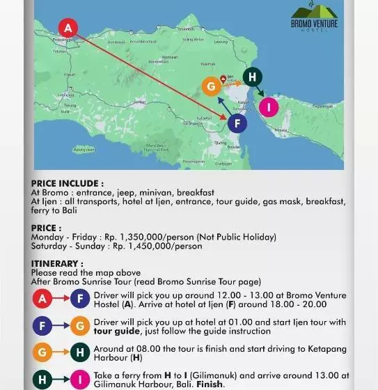 Herberge Bromo Venture
