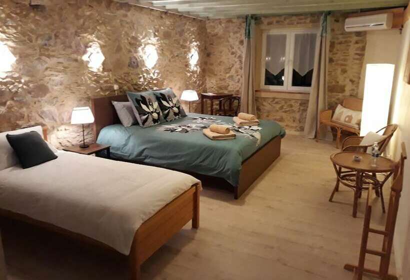 민박 Chambres D Hôtes Les Gragniotes