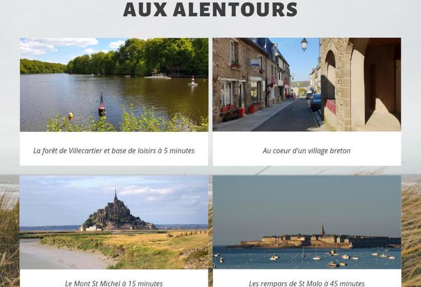 צימר Cosy Er Lann Chambres D Hôtes