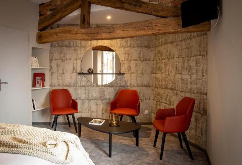 호텔 Restaurant Les 3 Piliers