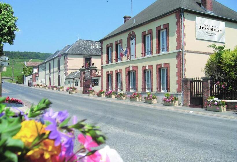 بنسيون Gîte Au Champagne Jean Milan