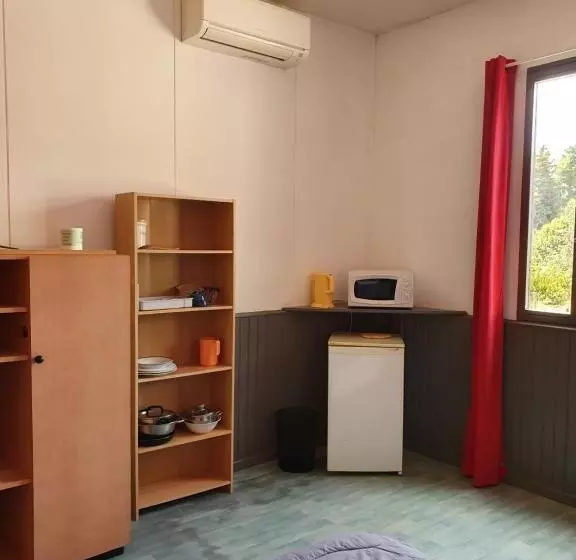 Retkeilymaja Camping Des 2 Rives  Chambres