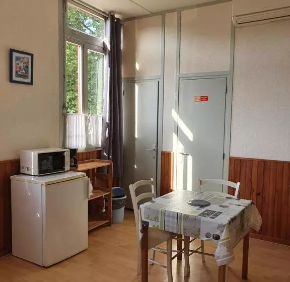 Retkeilymaja Camping Des 2 Rives  Chambres