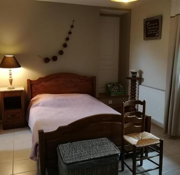 مبيت وإفطار Chambres D Hôtes Ferme Du Feugrès