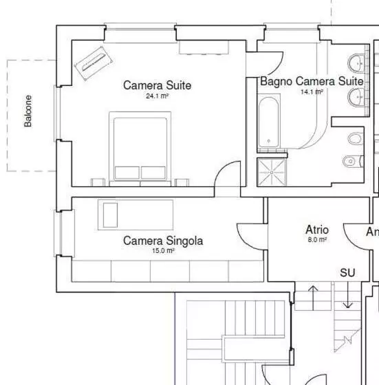 Aamiaismajoitus (B&B) Bella Vita Guesthouse  Parcheggio Privato Interno