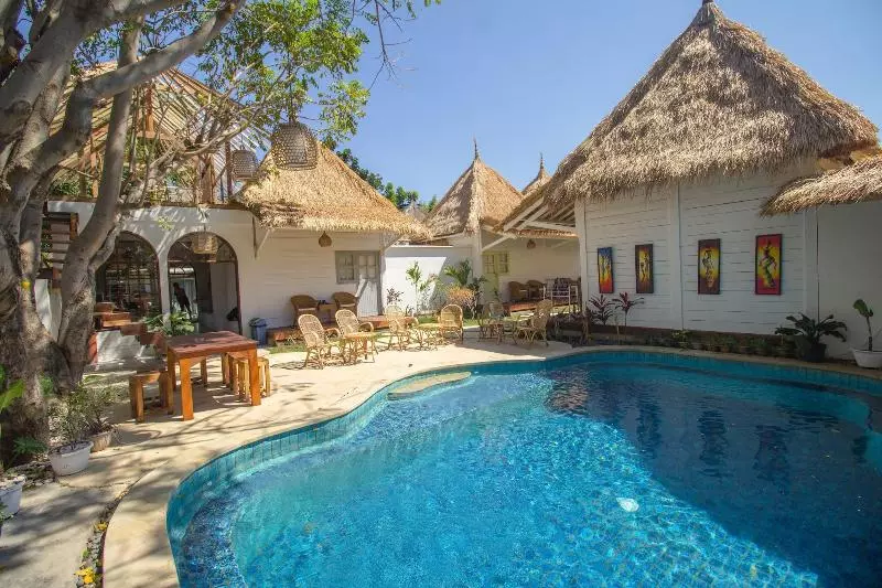 Hotelli Gili Breeze Tropical Bungalows