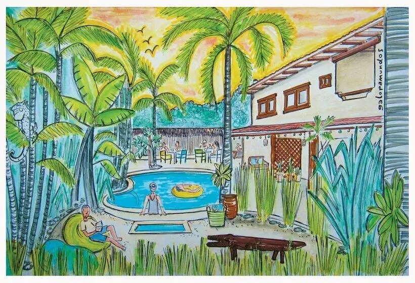 ホテル Ten North Tamarindo Beach