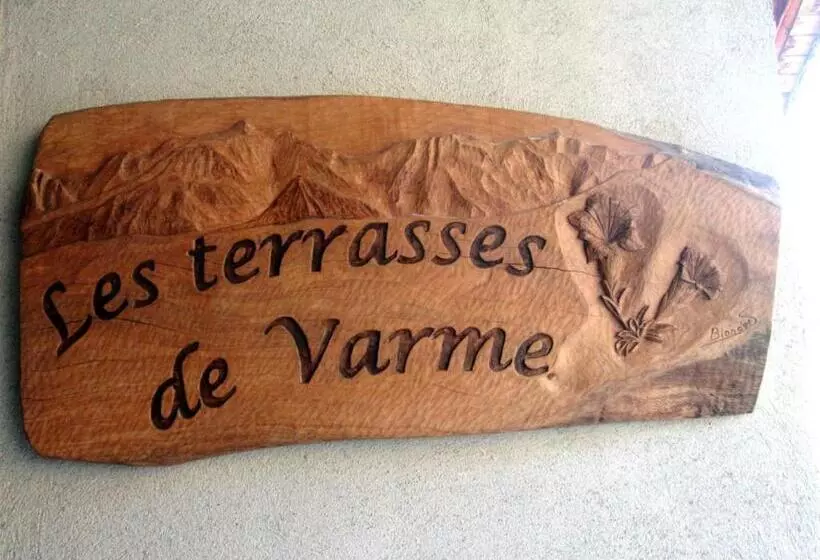 Aamiaismajoitus (B&B) Chambres D'hôtes Les Terrasses De Varme