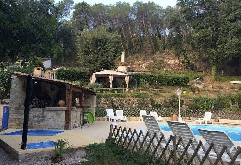 تختخواب و صبحانه Domaine De La Provenç âne Le Pigeonnier
