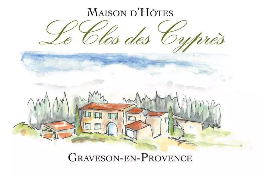 Aamiaismajoitus (B&B) Le Clos Des Cyprès Maison D Hôtes De Charme & Diner Gourmet