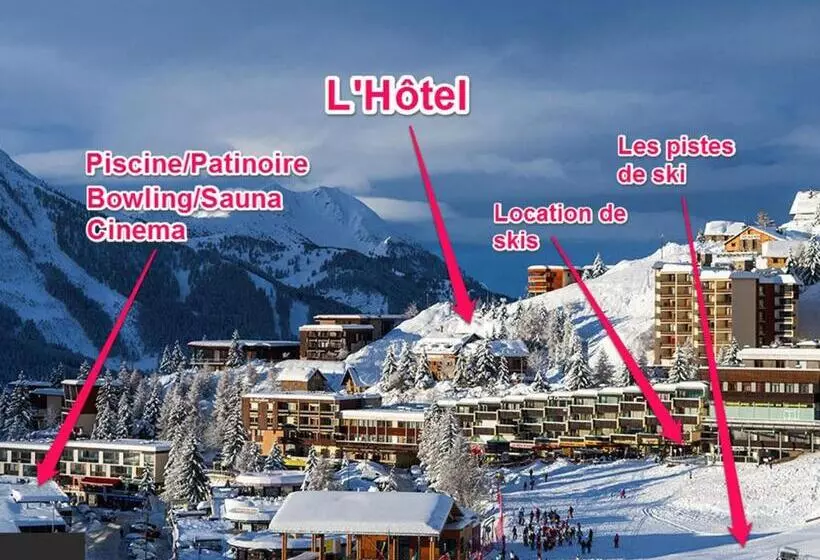 ホテル Hôtel Les Gardettes