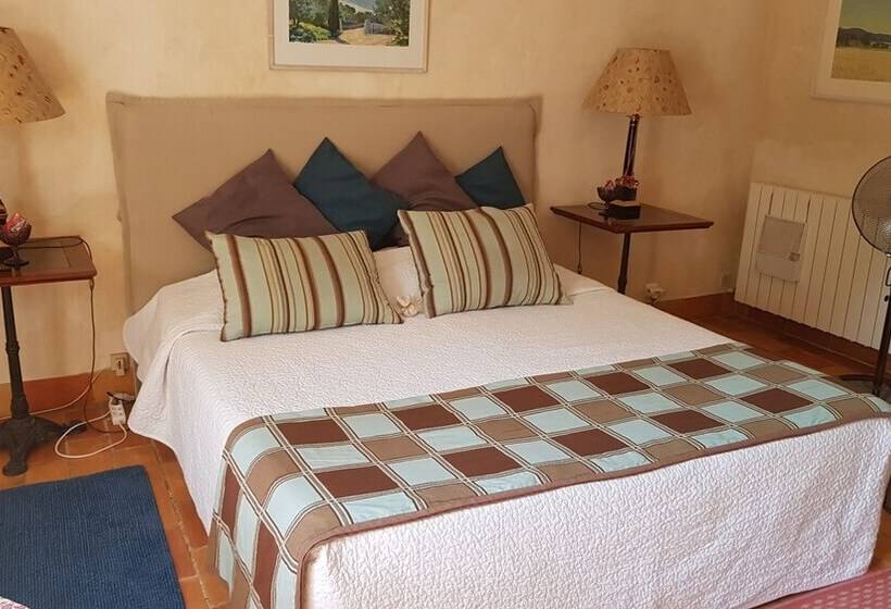 تختخواب و صبحانه Mas Du Caroubier Maison D Hotes