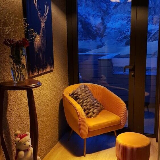 مبيت وإفطار Gîte Chalet Du Soulor