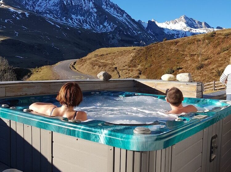 مبيت وإفطار Gîte Chalet Du Soulor