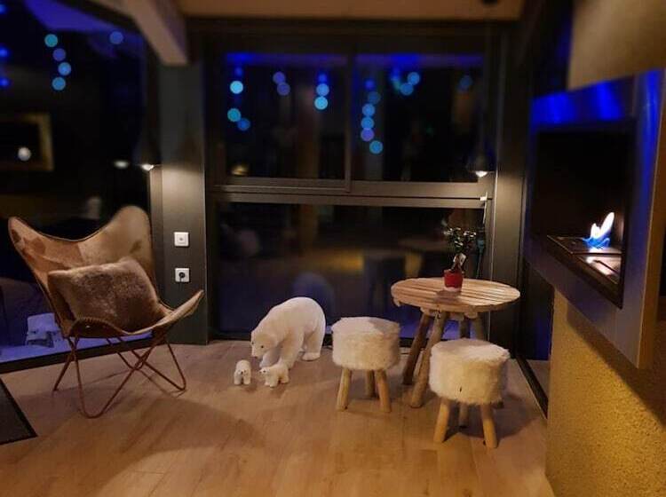 مبيت وإفطار Gîte Chalet Du Soulor