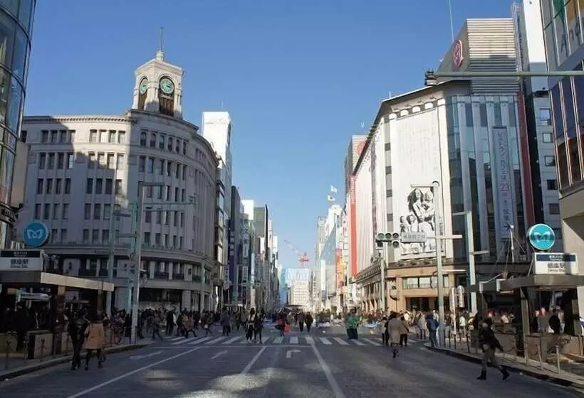 Hotelli Sotetsu Fresa Inn Ginza Nanachome