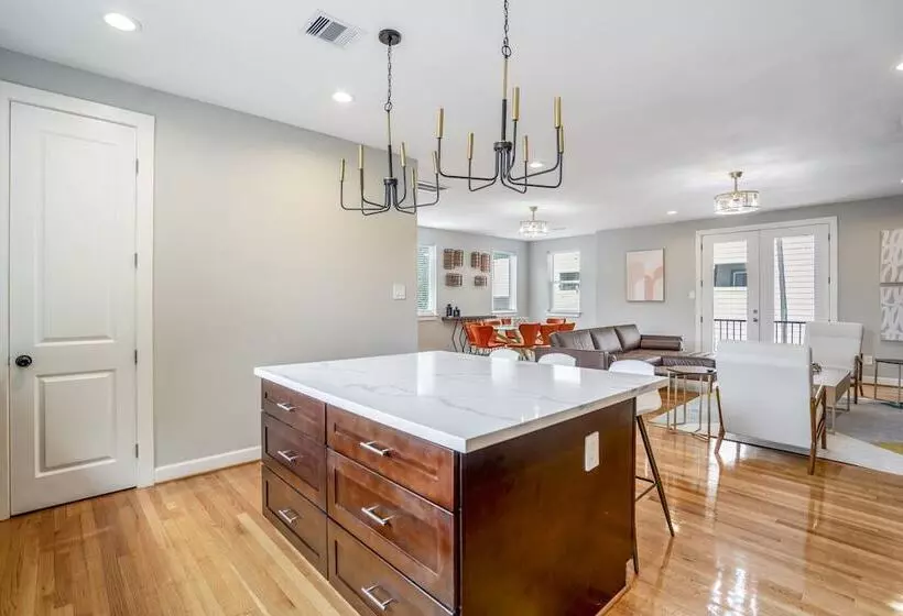 تختخواب و صبحانه Spacious 3 Bed House Near Md Anderson