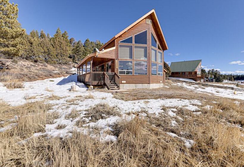 Cozy Duck Creek Village Cabin W/ Hot Tub & Views!