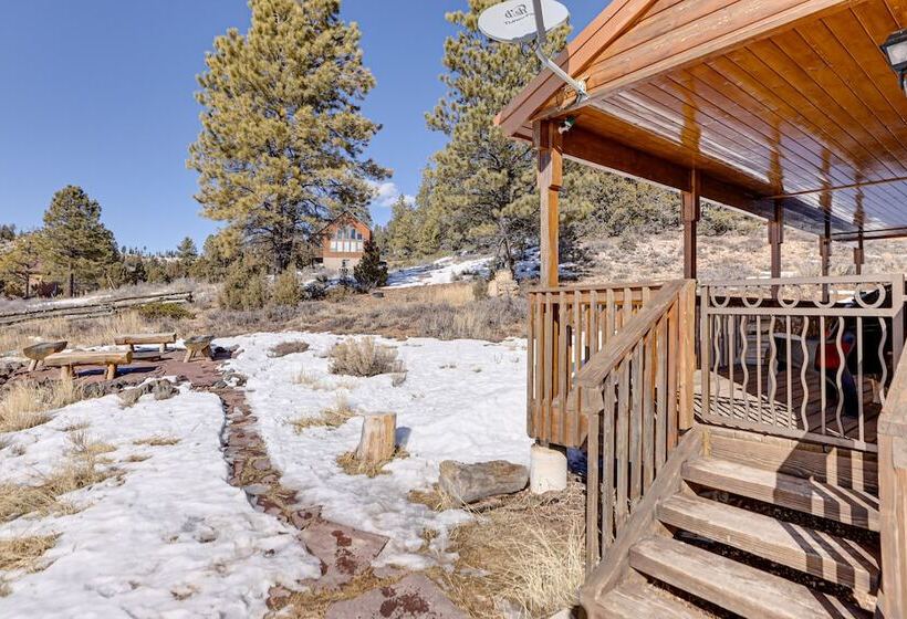 Cozy Duck Creek Village Cabin W/ Hot Tub & Views!