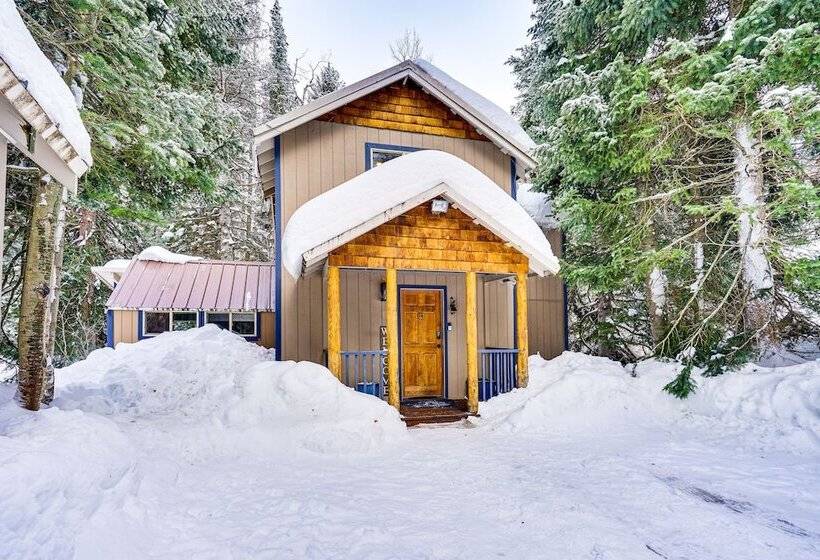 Solitude Mountain Cabin: Creek Side View & Hot Tub