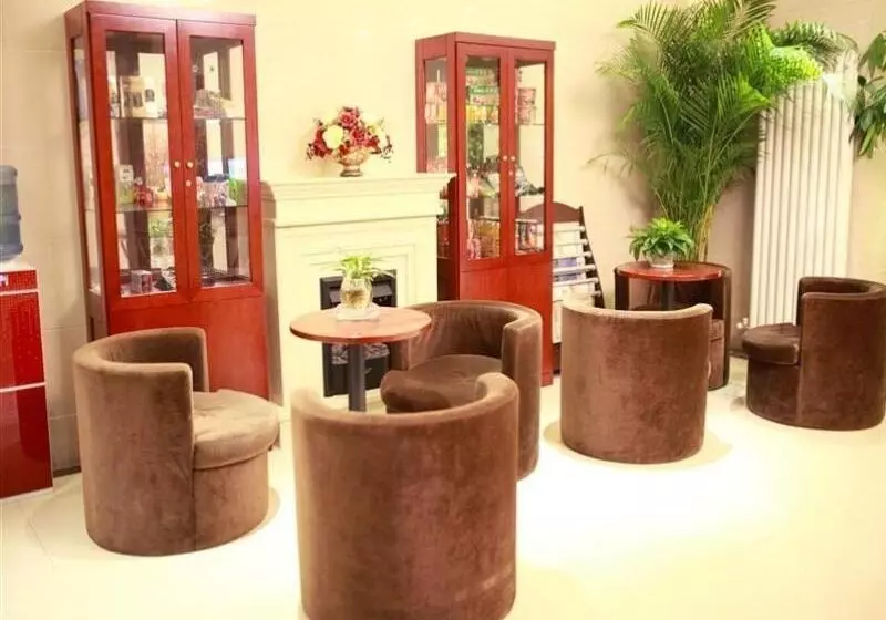 ホテル Greentree Inn Shandong Weihai Wendeng Baida Square Business