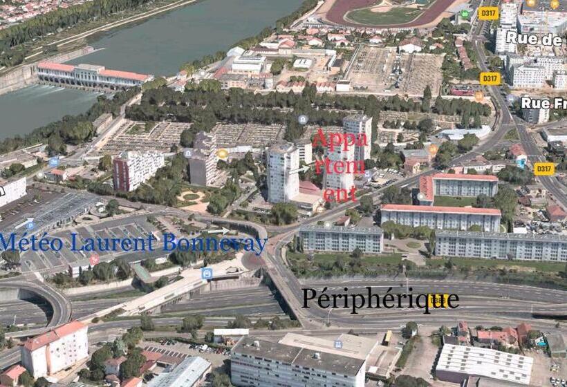 تختخواب و صبحانه Chambre Privée En Colocation Villeurbanne Métro Bonnevay