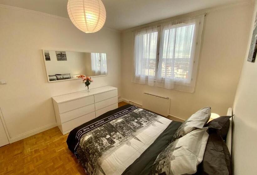 تختخواب و صبحانه Chambre Privée En Colocation Villeurbanne Métro Bonnevay