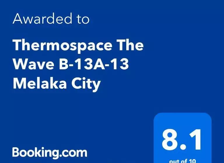 Thermospace The Wave B 13a 13 Melaka City