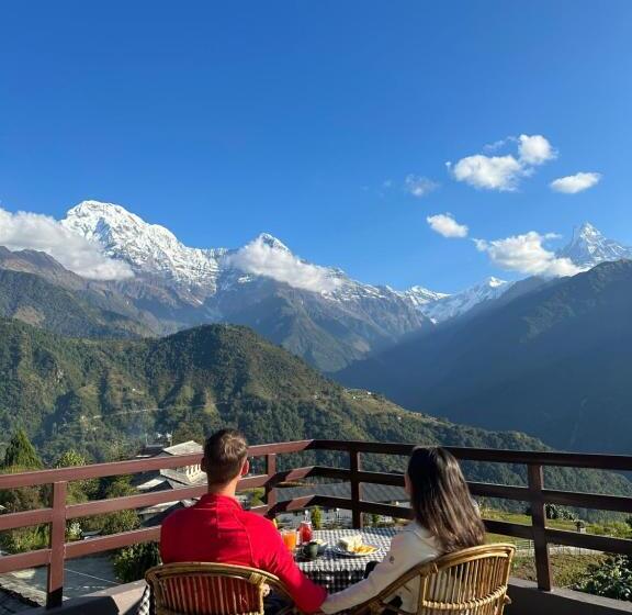 هتل Hill Top Lodge Ghandruk