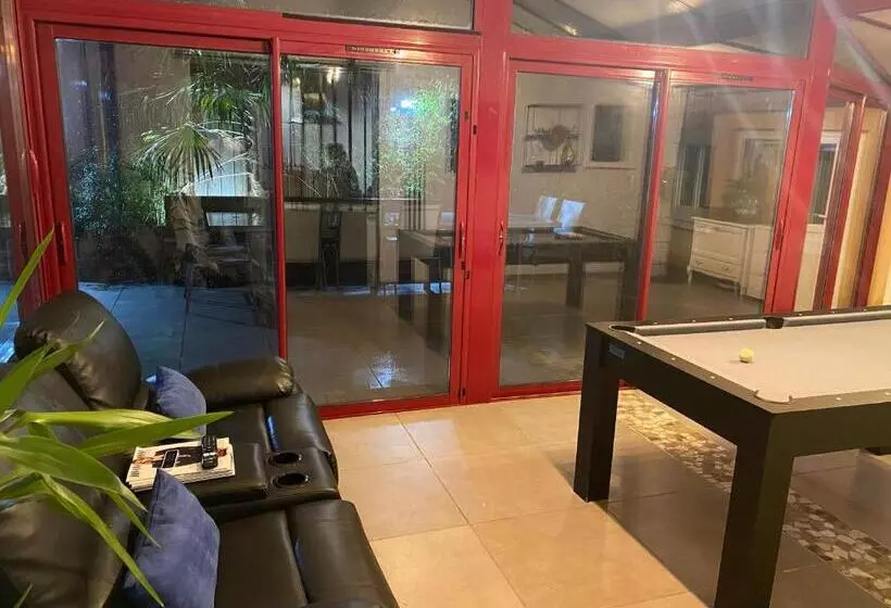 ペンション Dépendance Avec Billard à Proximité Zénith Rouen