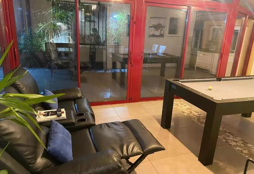 ペンション Dépendance Avec Billard à Proximité Zénith Rouen